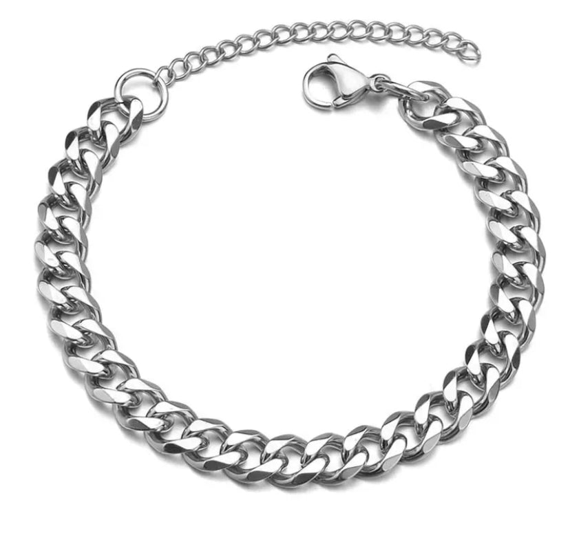 Small Link Cuban chain Bracelet